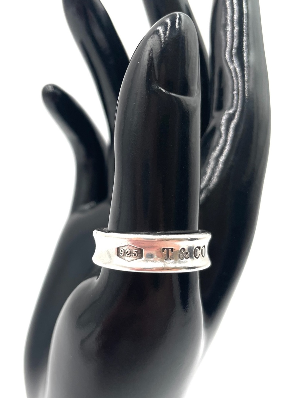 Tiffany & Co 925 Sterling Silver 1837 Ring Size 12 Unisex